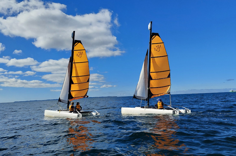 Bateaux catamaran 12 pieds